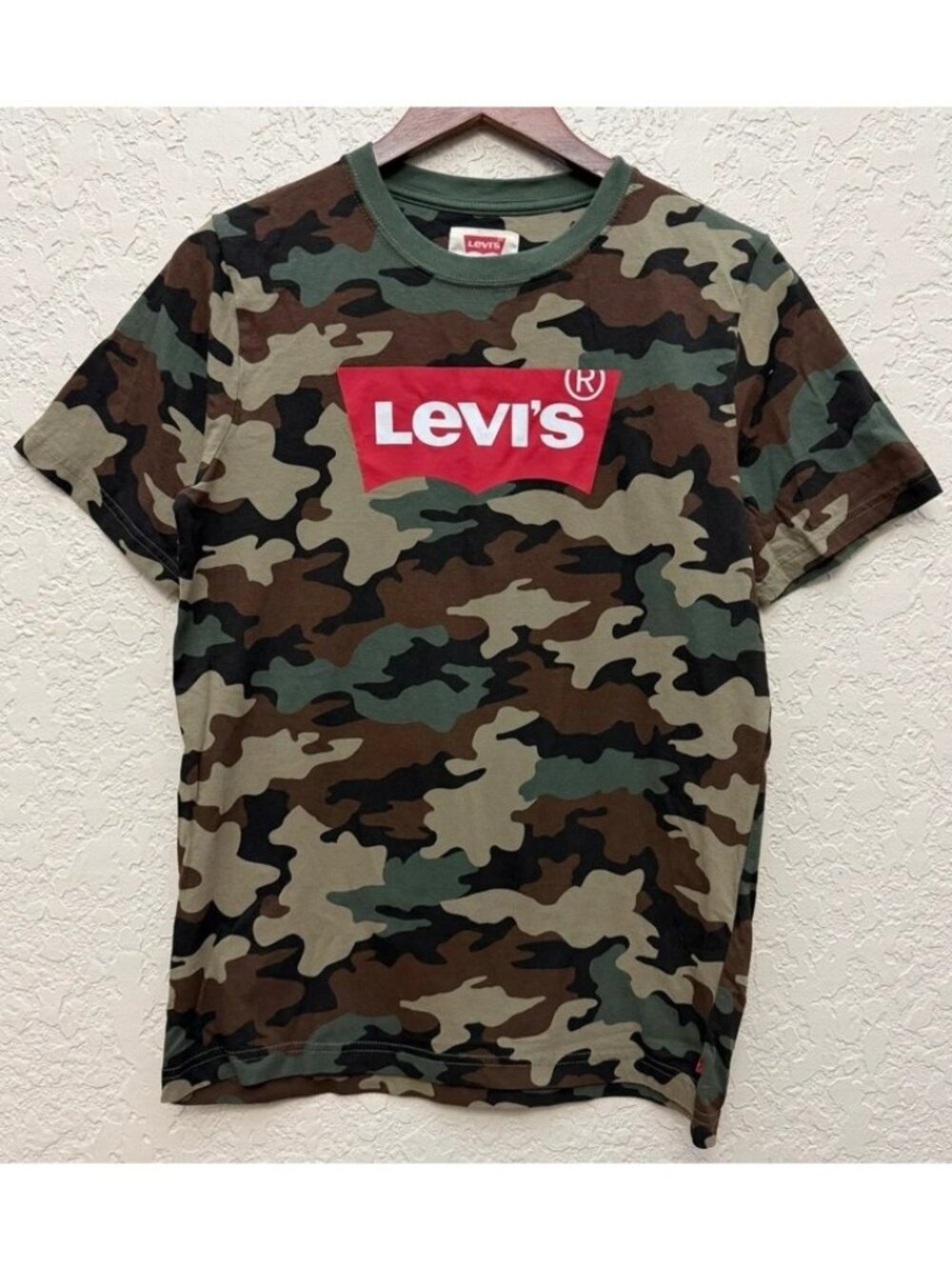 Big Kid Levi’s Camo Shirt